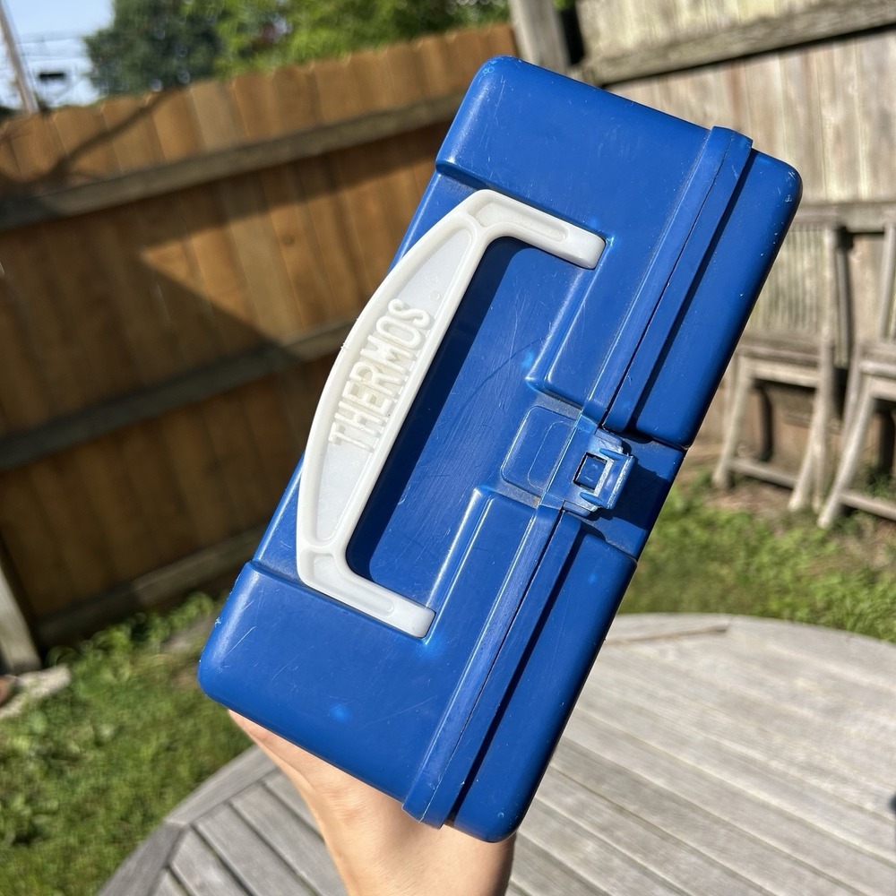 Max Steel Vintage Plastic Lunch box‎  2001 Blue - Picture 5 of 9